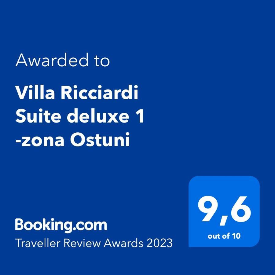 מונטלבאנו Villa Ricciardi-Suite Famigliare 1-Zona Ostuni מראה חיצוני תמונה